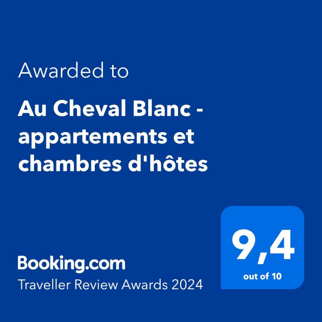 Au Cheval Blanc - Appartements Et Chambres D'Hotes Albertville Exterior foto